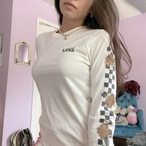 VANS skater graphic long sleeve top